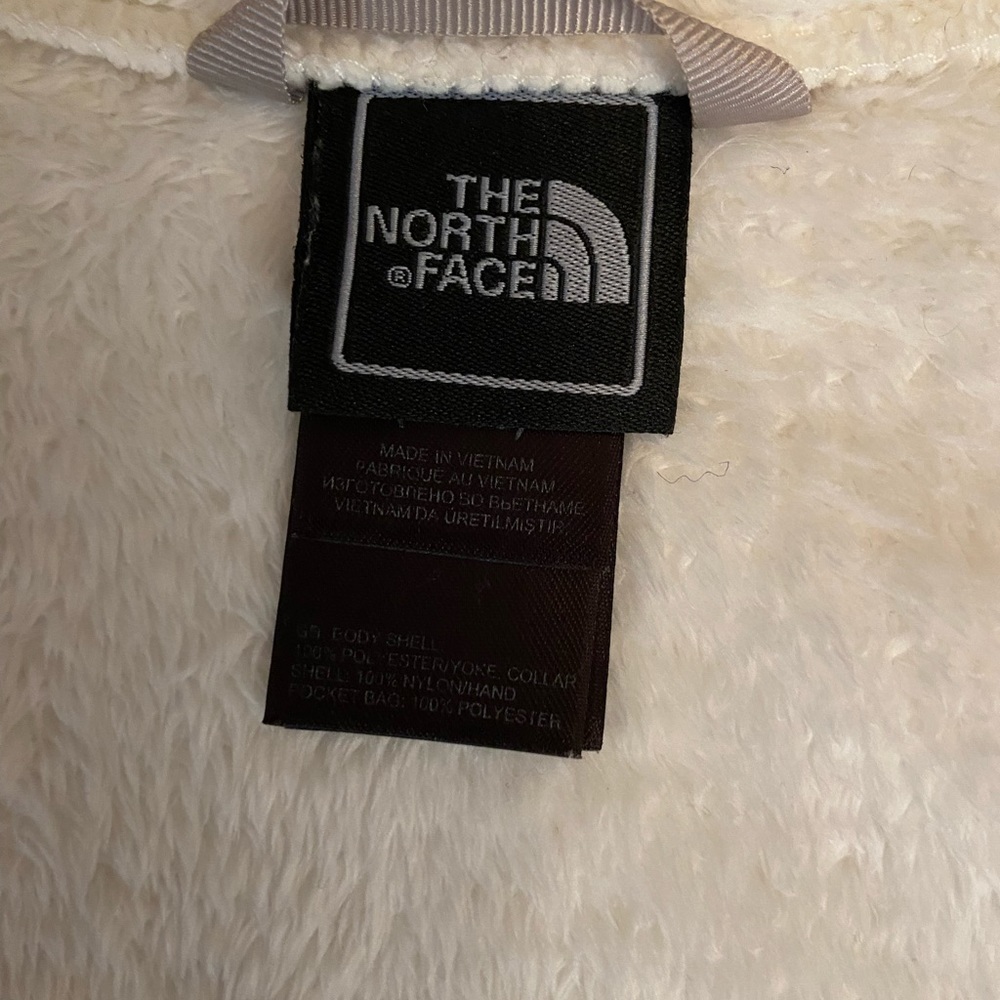 North Face White Jacket. Perfect Condition So Sof… - image 5